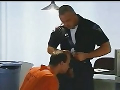 Roasting Policewoman fucks prisioner